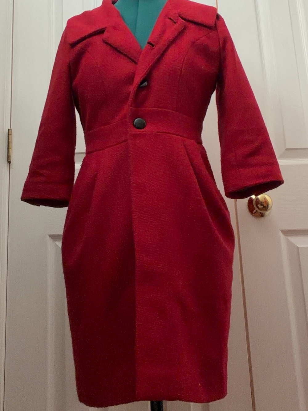 Classic Red  Women’s Dress Coat size 2
